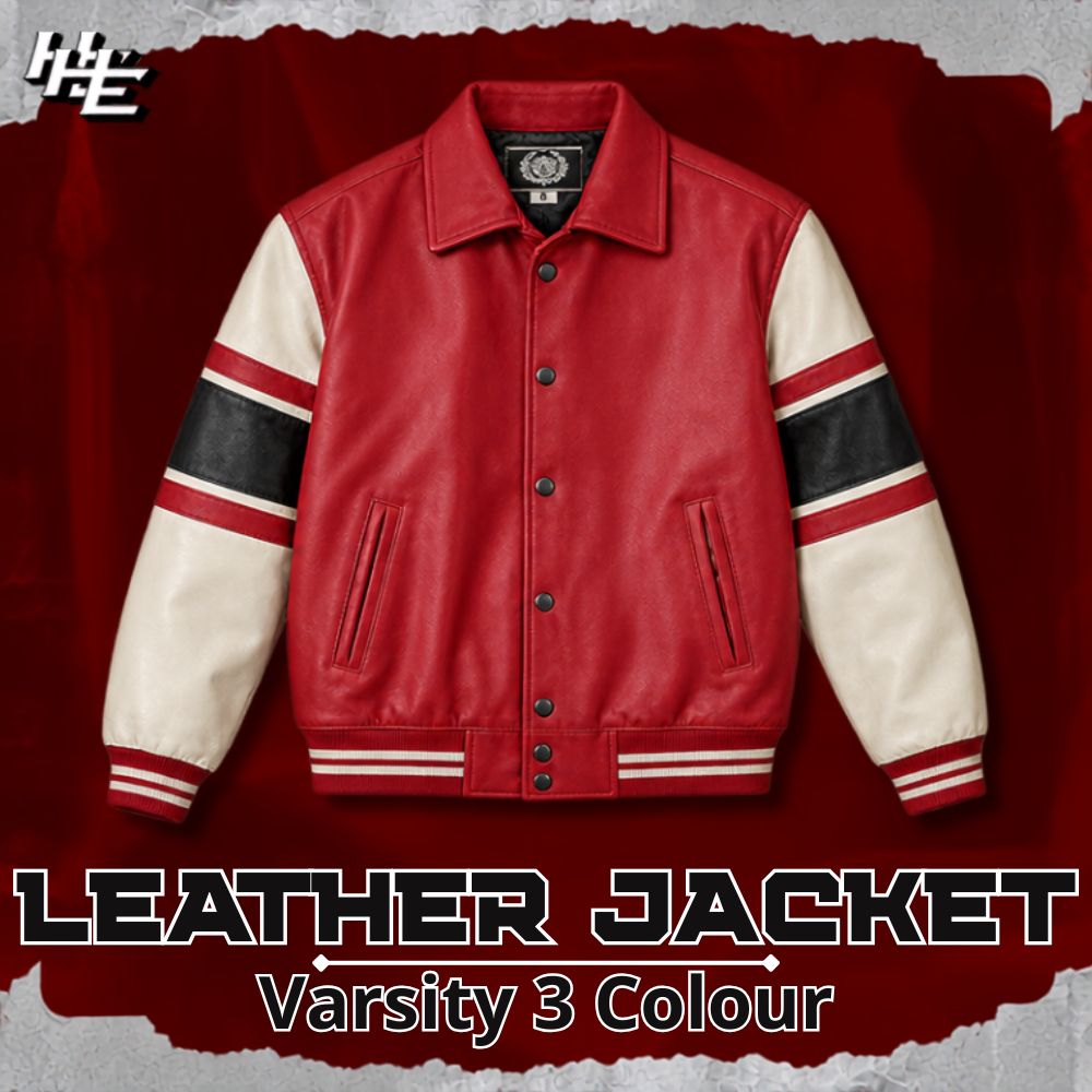 Varsity 3 Color Leather